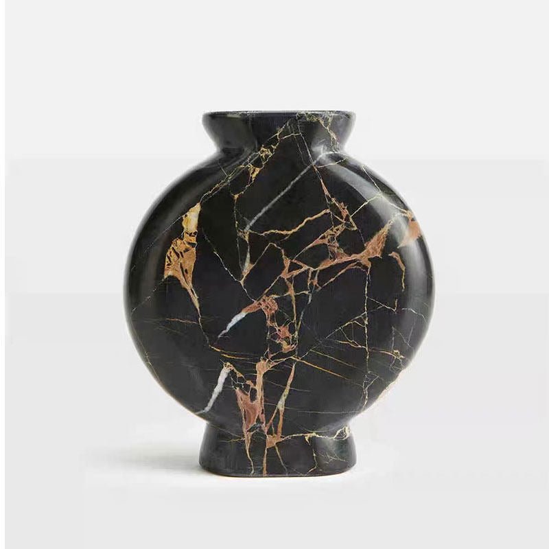 Vetra Noir Marble Vase