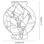 Vetra Noir Marble Vase
