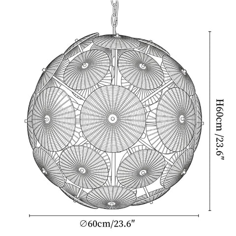 Vicenza Sputnik Chandelier