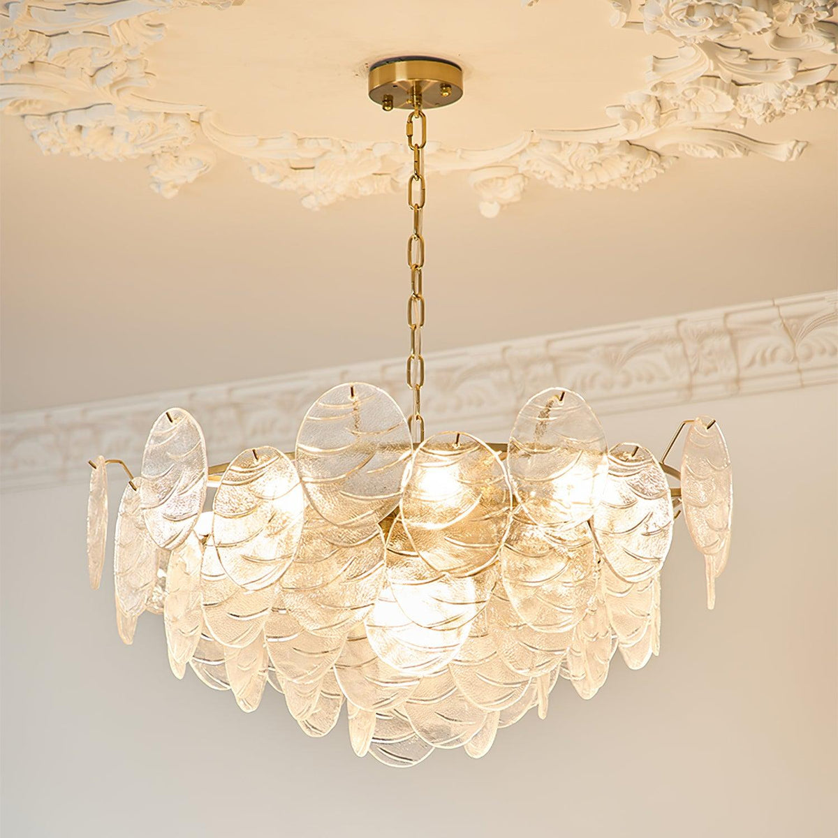Victorian Disc Chandelier