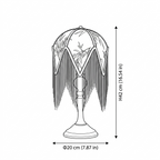 Victorian Fringe Table Lamp
