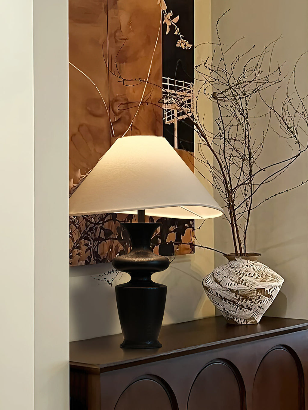 Vino Wood Table Lamp