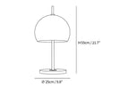 Mushroom Bauhaus Table Lamp