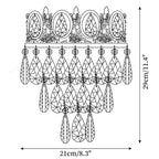 Vintage Crystal  Wall lamp