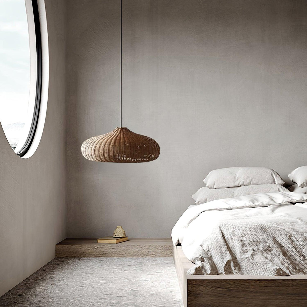 Vintage Rattan Pendant Lamp