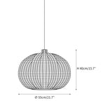 Vintage Rattan Pendant Lamp
