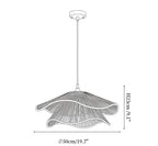 Virella Wave Cotton Rope Pendant