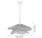 Virella Wave Cotton Rope Pendant