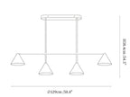 Virelli Cone Chandelier