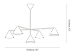 Virelli Cone Chandelier