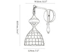 Virello Mosaic Wall Lamp