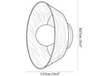 Vireo Wood Disc Wall Light