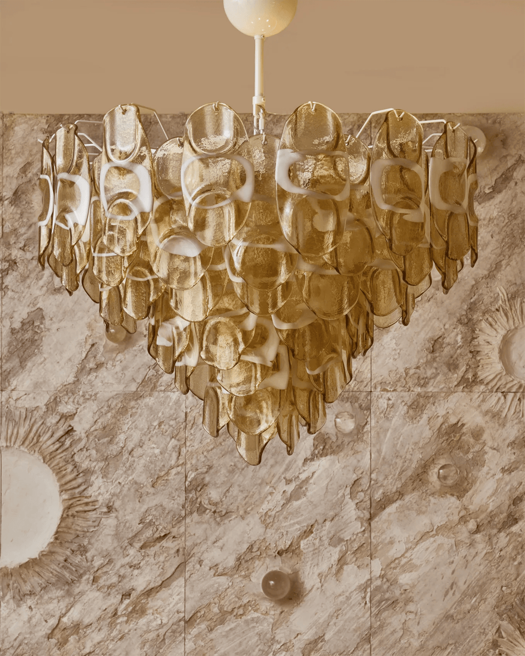 Vivara Glass Chandelier