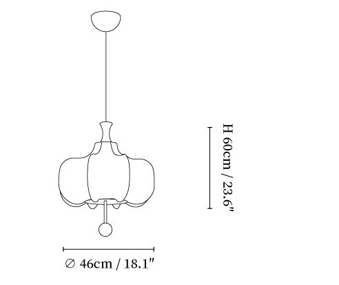 Vivienne Cloud Pendant Lamp