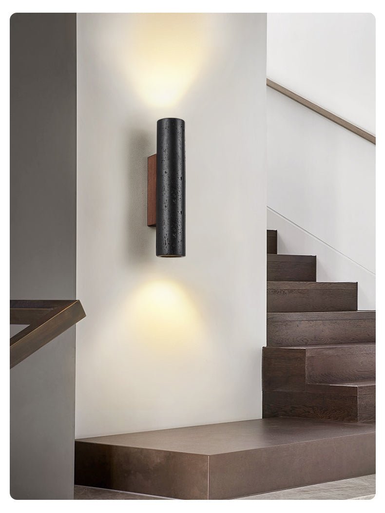 Volcanic Noir Wall Sconce