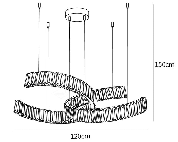 Vortex Chandelier