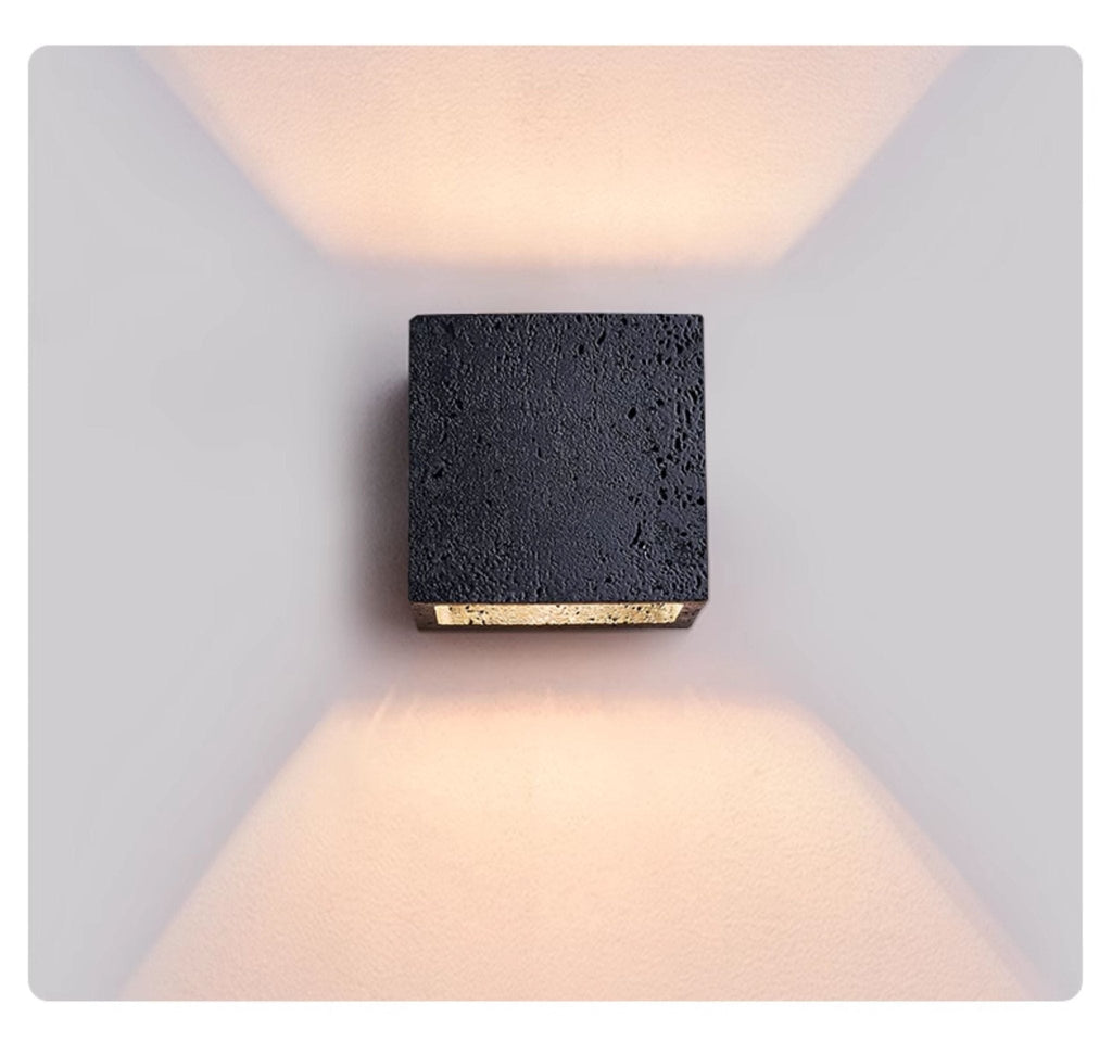 Vulcanis Cube Wall Lamp