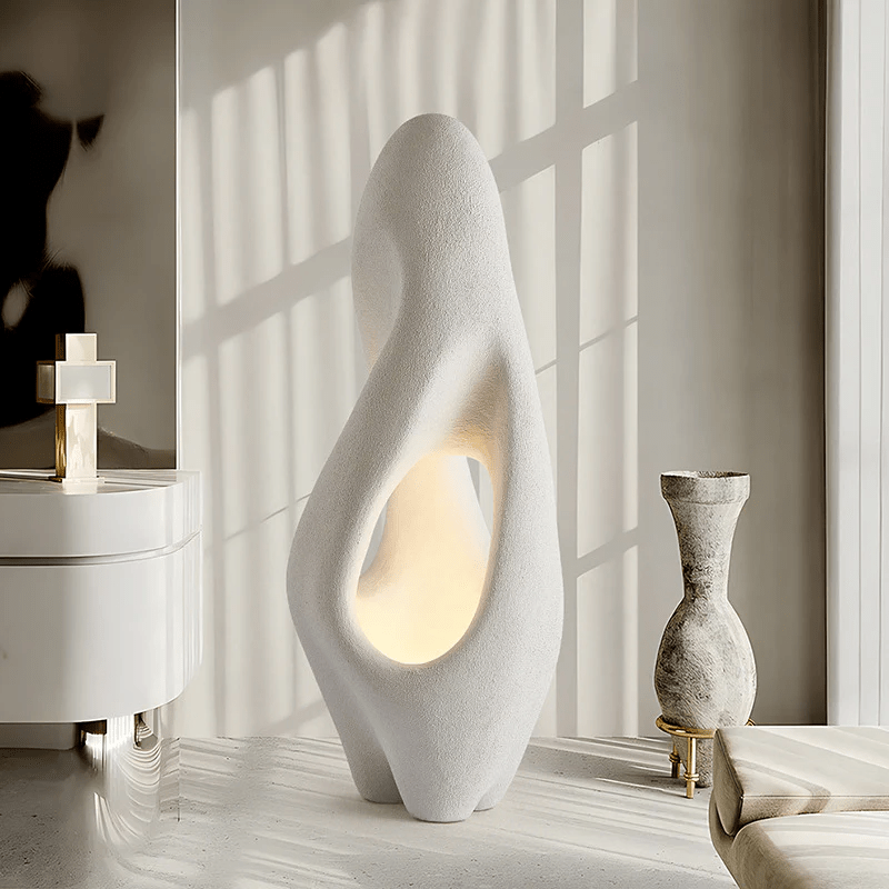 Wabi - Sabi White Floor Lamp