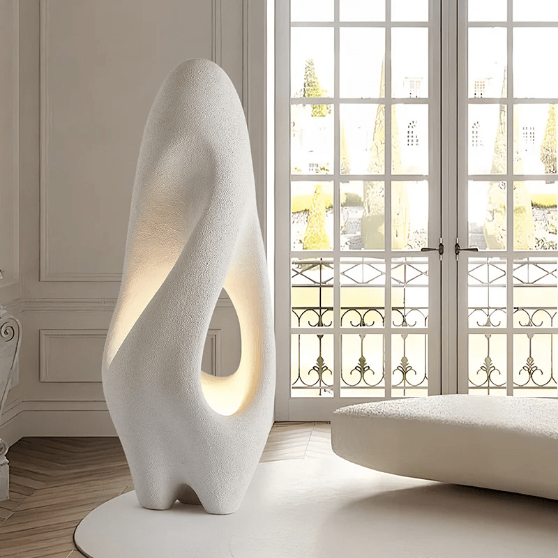 Wabi - Sabi White Floor Lamp