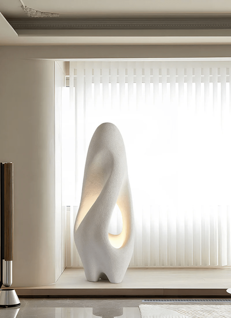 Wabi - Sabi White Floor Lamp