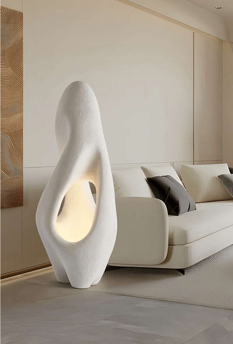 Wabi - Sabi White Floor Lamp