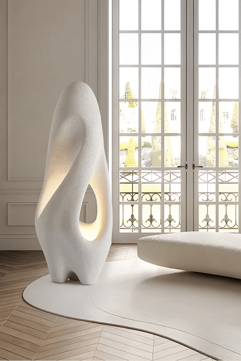 Wabi - Sabi White Floor Lamp