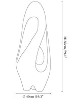 Wabi-Sabi White Floor Lamp
