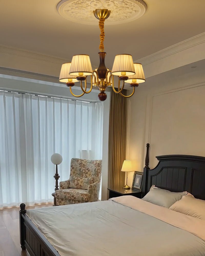 Walden Pleat Chandelier