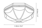 Warehouse Dome Shape Ceiling Lamp