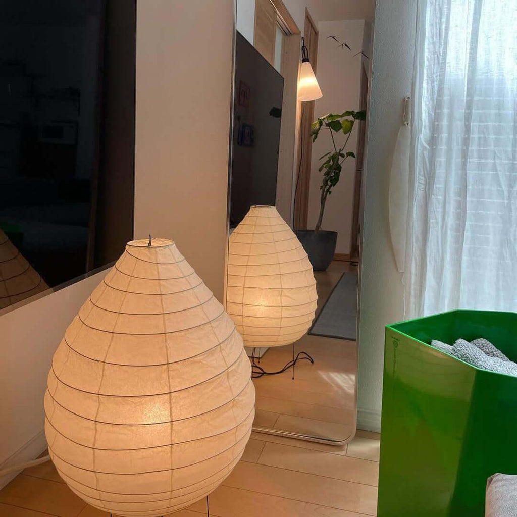 Washi Paper Lantern Table Lamp