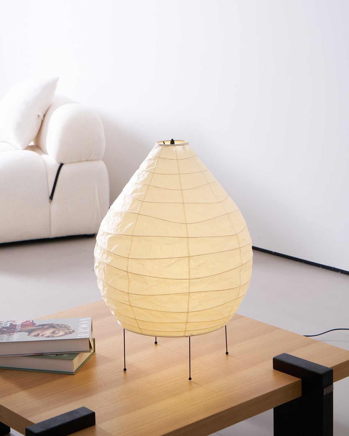Washi Paper Lantern Table Lamp