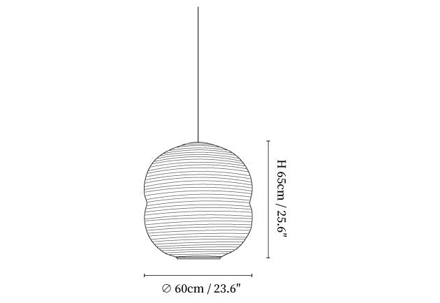 Washi Paper Mini Pendant Light