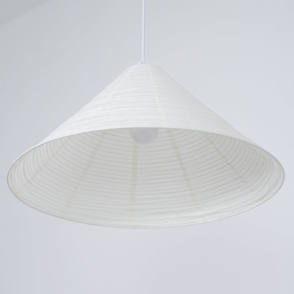 Washi Paper Pyramid Pendant Lamp