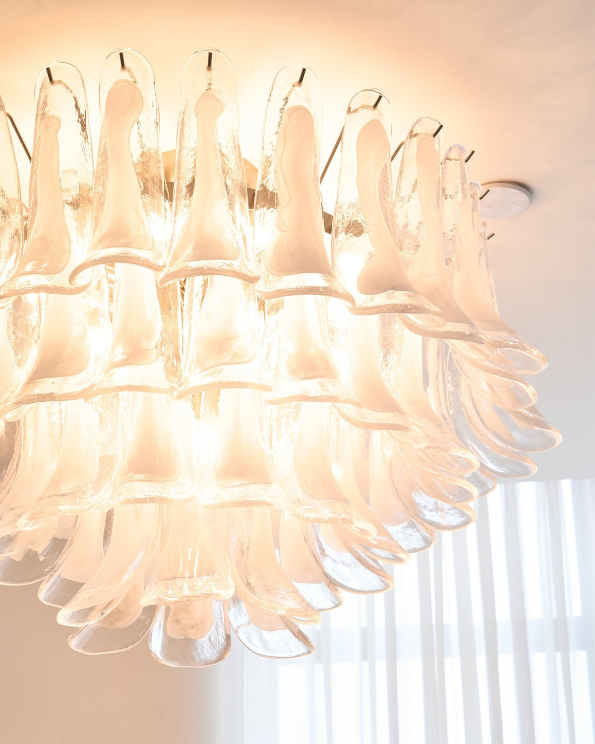 Wave Murano Ceiling Lamp
