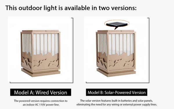 Wave Outdoor Garden Light