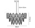 Wave Pearl Chandelier