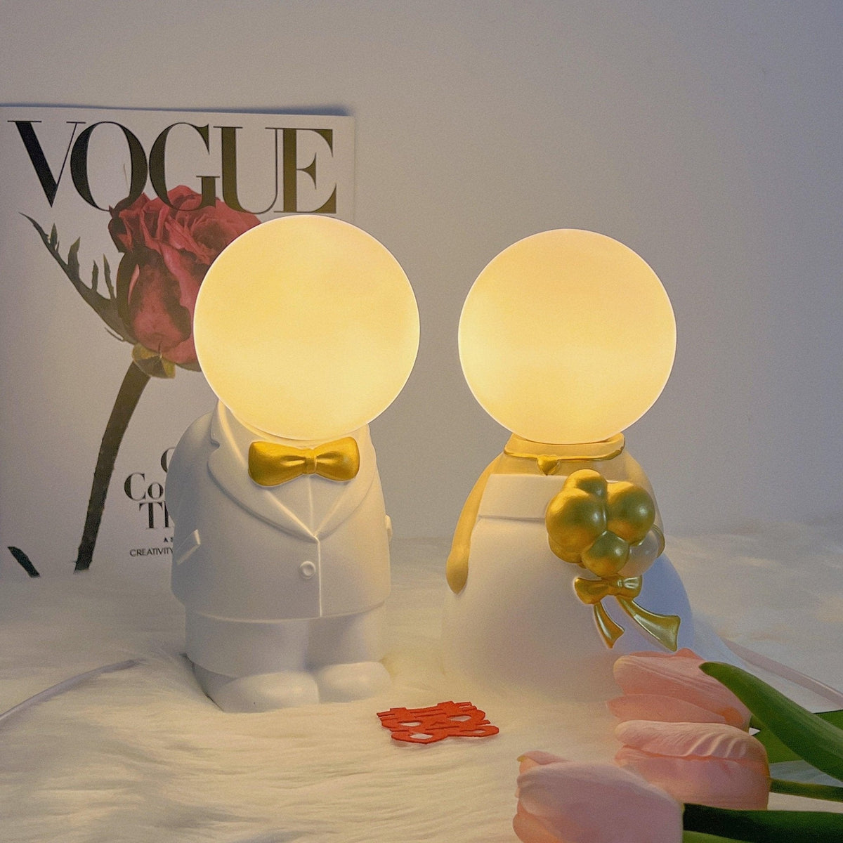 Wedding Decoration Built - in Battery Table Lamp