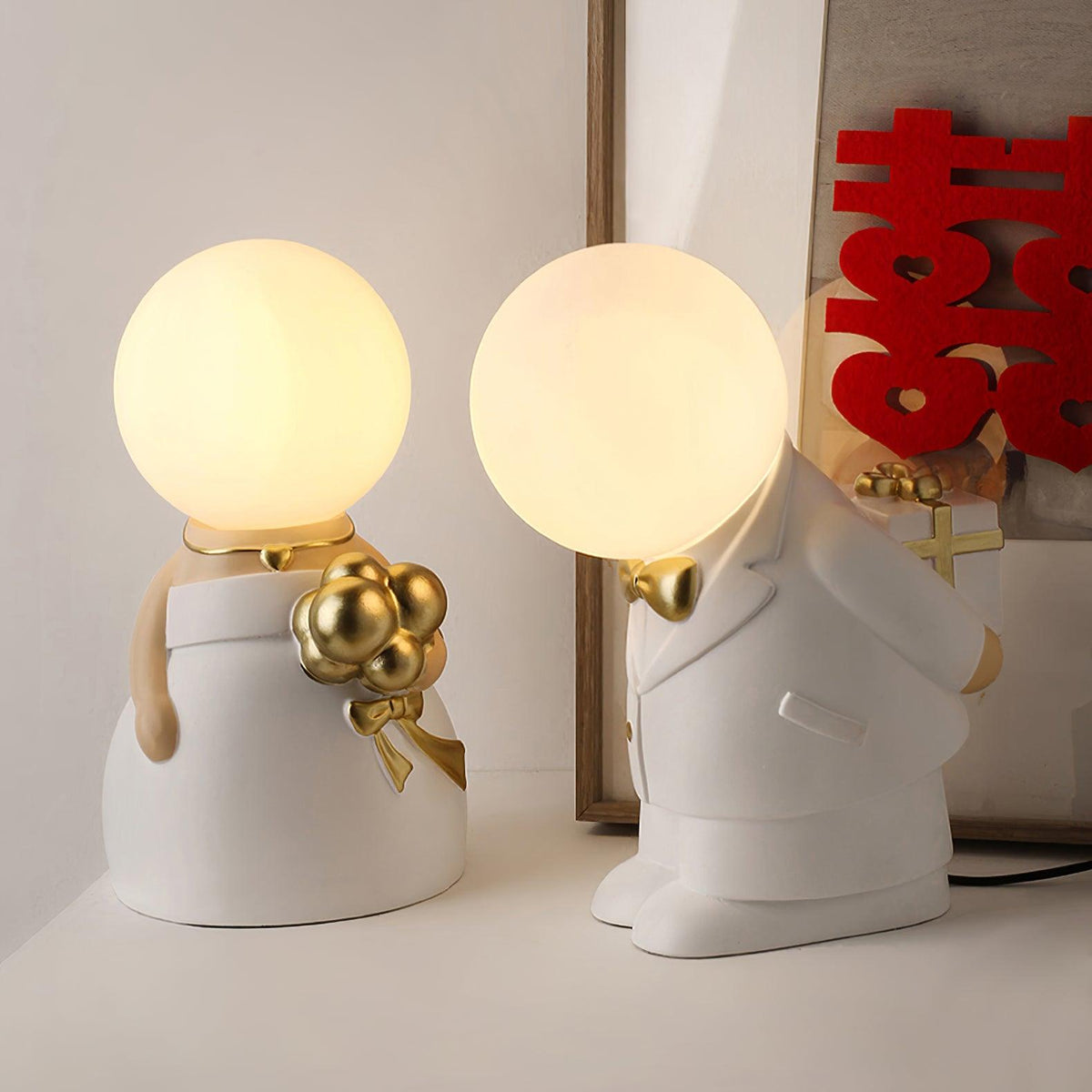 Wedding Decoration Built - in Battery Table Lamp