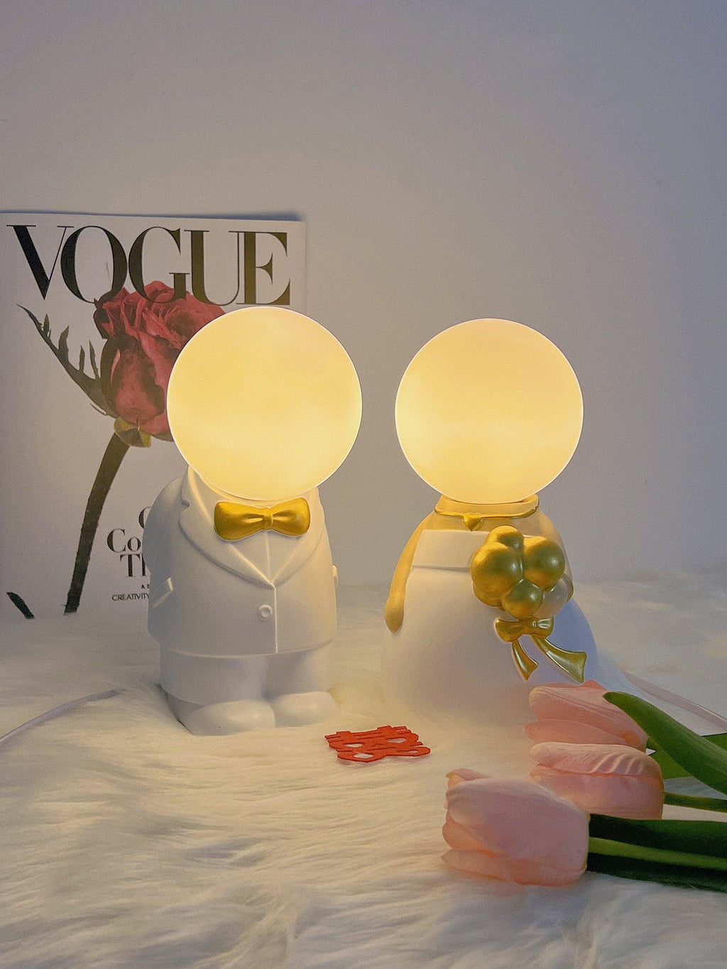 Wedding Decoration Built - in Battery Table Lamp