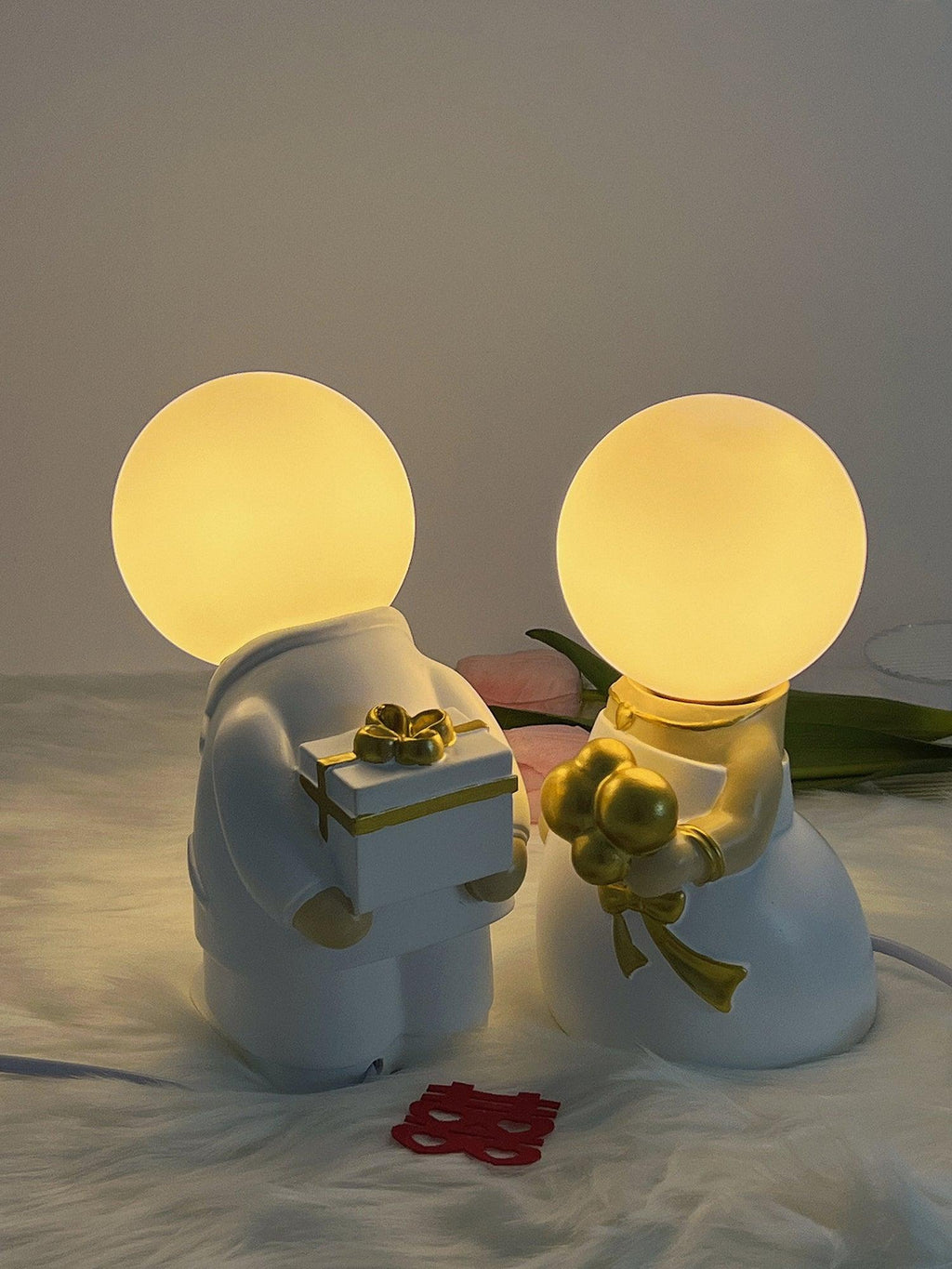 Wedding Decoration Built - in Battery Table Lamp