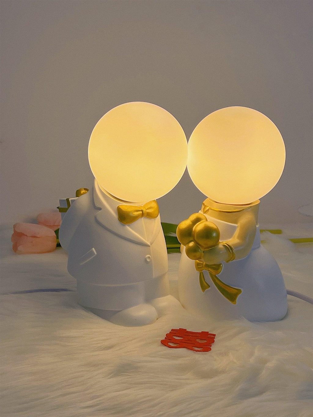 Wedding Decoration Built - in Battery Table Lamp