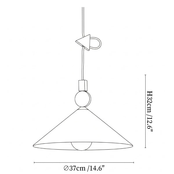 Whimsical Pendant Lamp