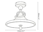 Whirl Ceiling Lamp