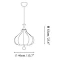 Whispering Grace Pendant Light