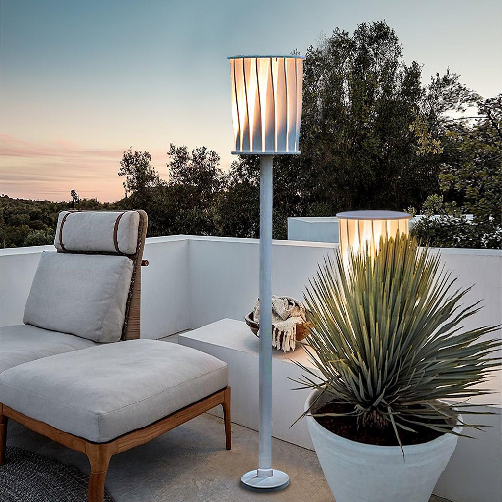 White Column Garden Light