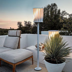 White Column Garden Light