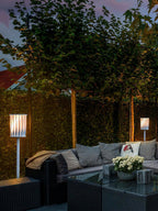 White Column Garden Light