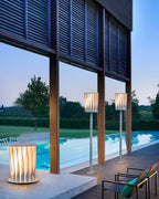 White Column Garden Light