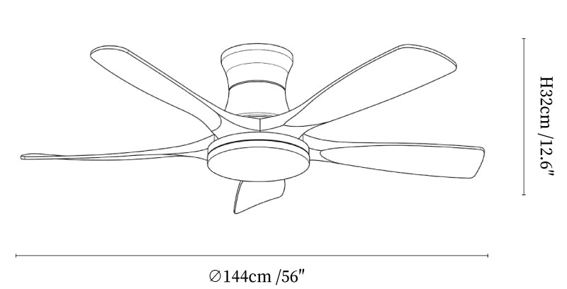 Windara Ceiling Fan Light