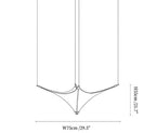 Winged Sail Pendant Lamp